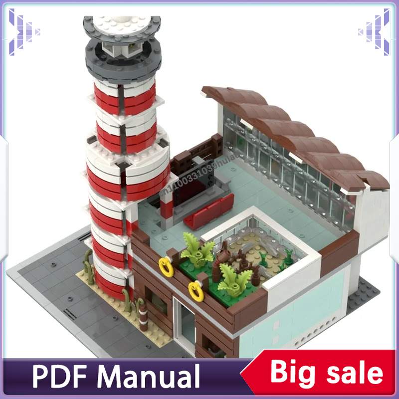 Marine Life Aquariums - Blocchi da Costruzione MOC per Acquario