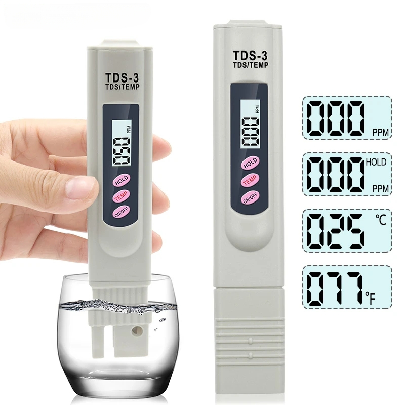 Marine Aquarium Water Analyzer - 1/3 pezzi portatile LCD digitale TDS