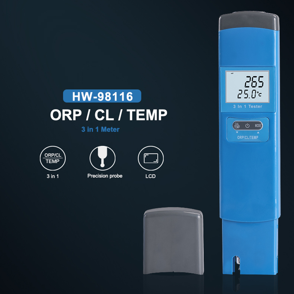Marine Aquarium Water Analyzer - Misuratore ORP/H2 Tester digitale della qualità