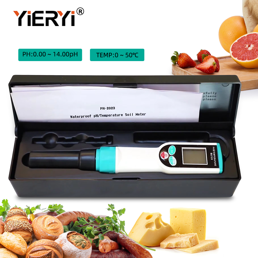 Marine Aquarium Water Analyzer - Misuratore di pH digitale Yieryi 0.00-14.00,