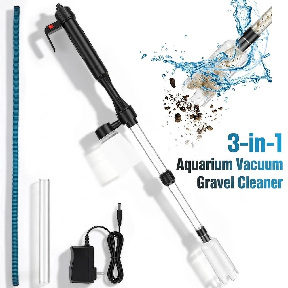 Aquarium Marine Sand - Aspiratore per Acquario 3 in 1