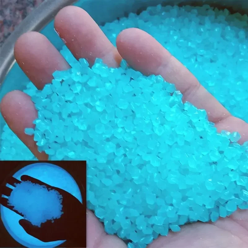 Aquarium Marine Sand - 1000 pezzi 3-5mm sabbia luminosa che