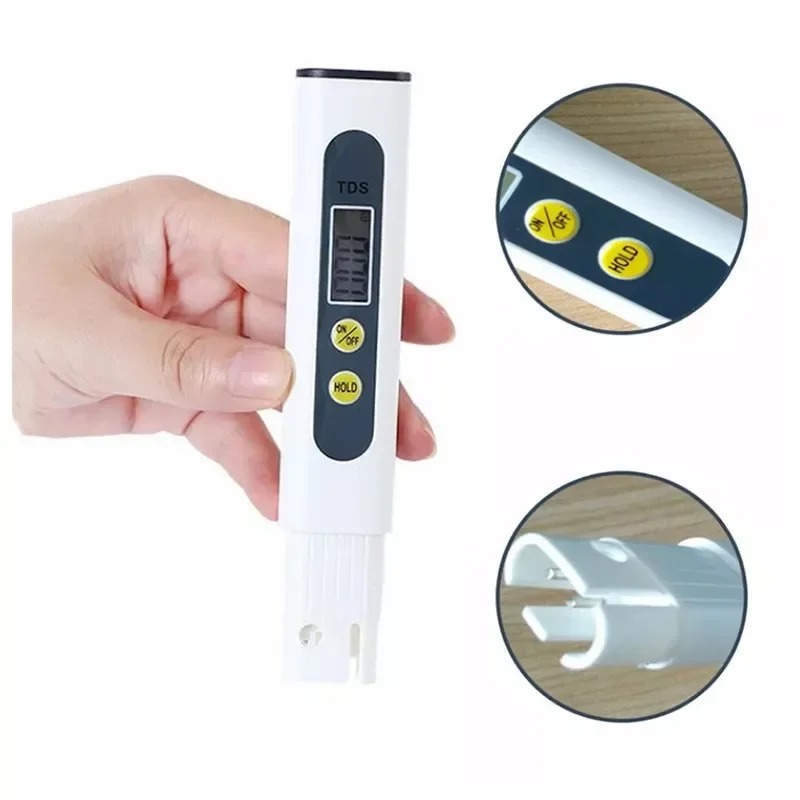 Marine Aquarium Water Analyzer - Tester Digitale TDS per Acqua 0-9990ppm,