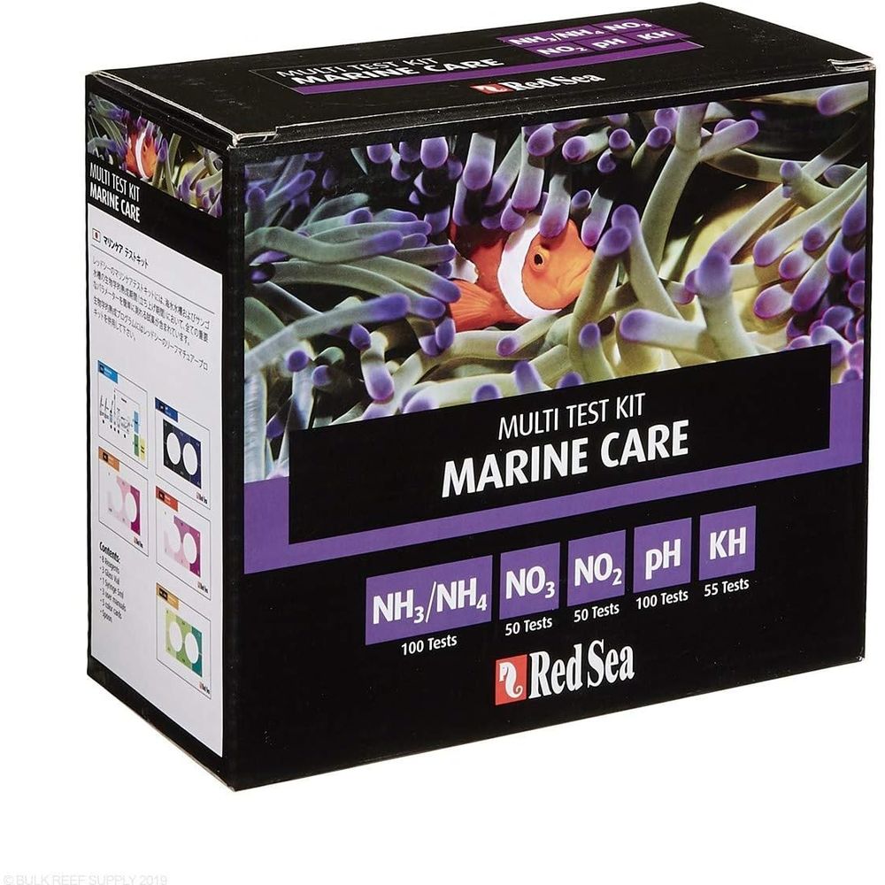 Marine Aquarium Water Testing - Kit di Test per la Cura