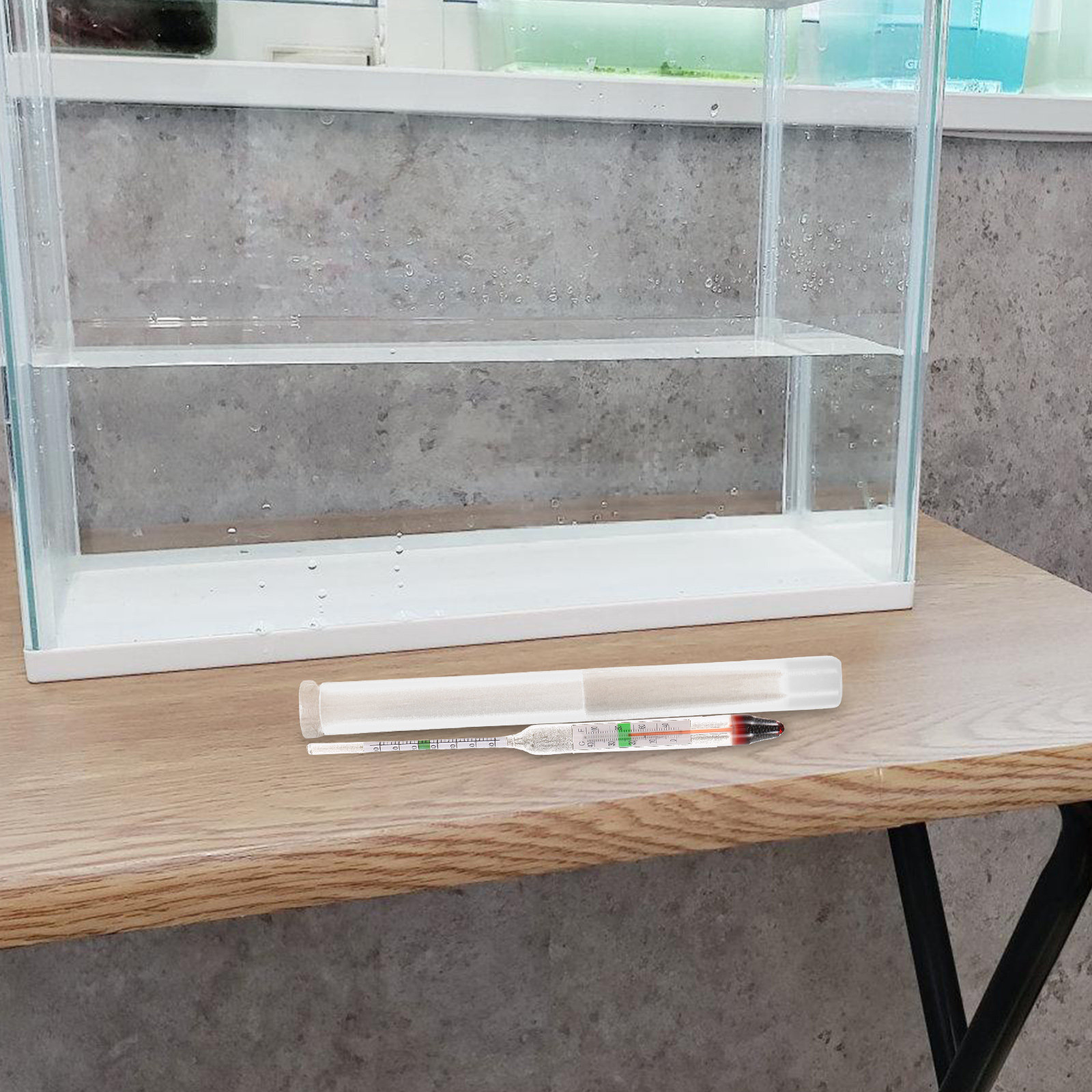 Marine Aquarium Water Testing - 1 Set Affidabile Idrometro per Salinità,