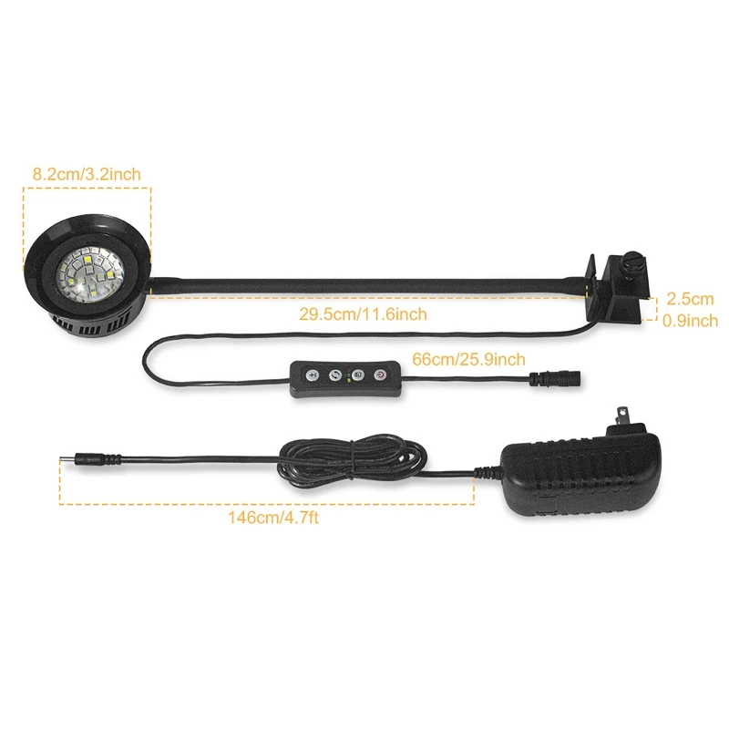 30W Dimmable Lighting Marine L - Marine Aquarium Timing recensione e prezzo