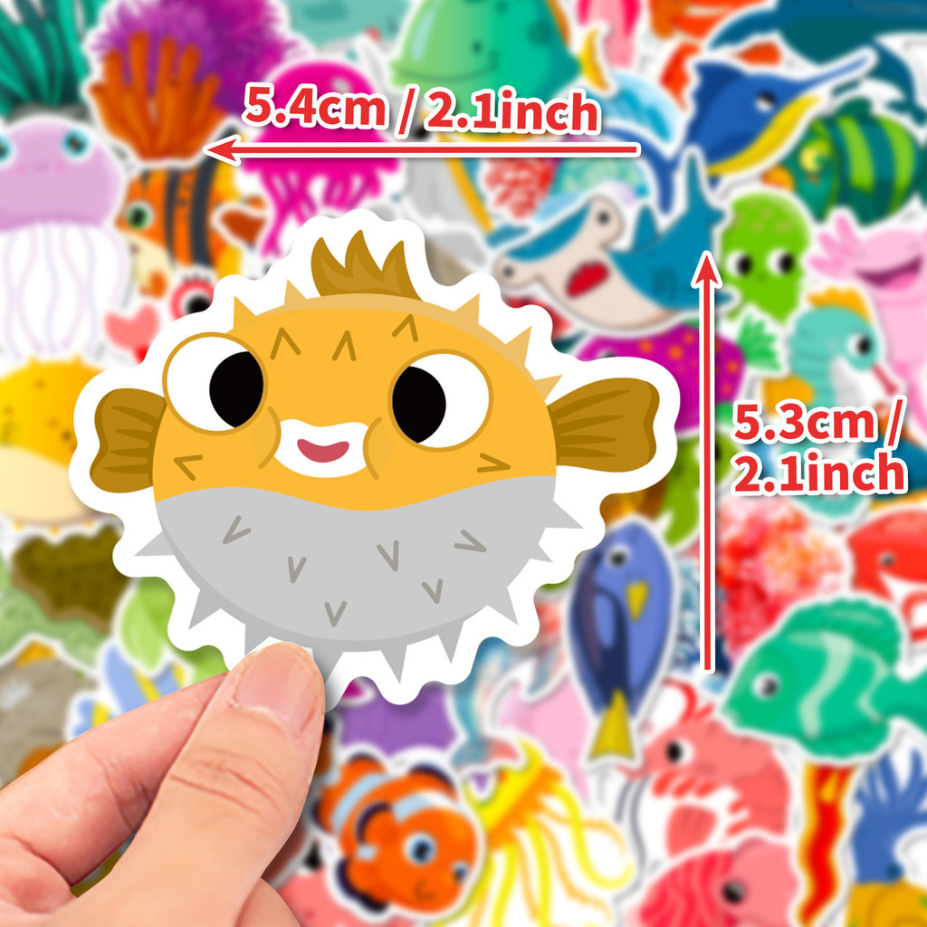 50 Adesivi con Animali Marini  - Marine Life Aquariums recensione e prezzo