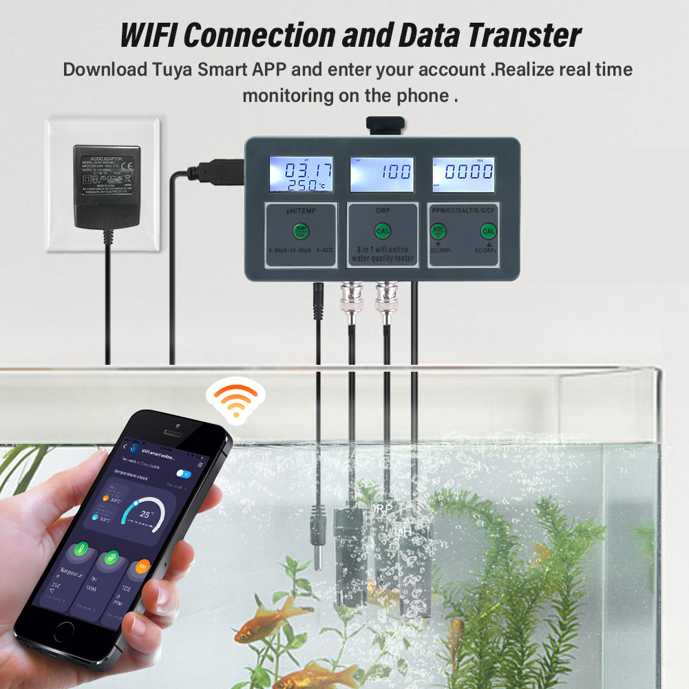 YAGO Tester di Qualità dell'Ac - Marine Aquarium Water Analyzer recensione e prezzo