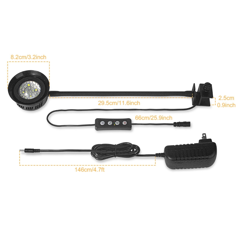 Acquario LED Reef Luce Acqua d - Marine Aquarium Timing recensione e prezzo