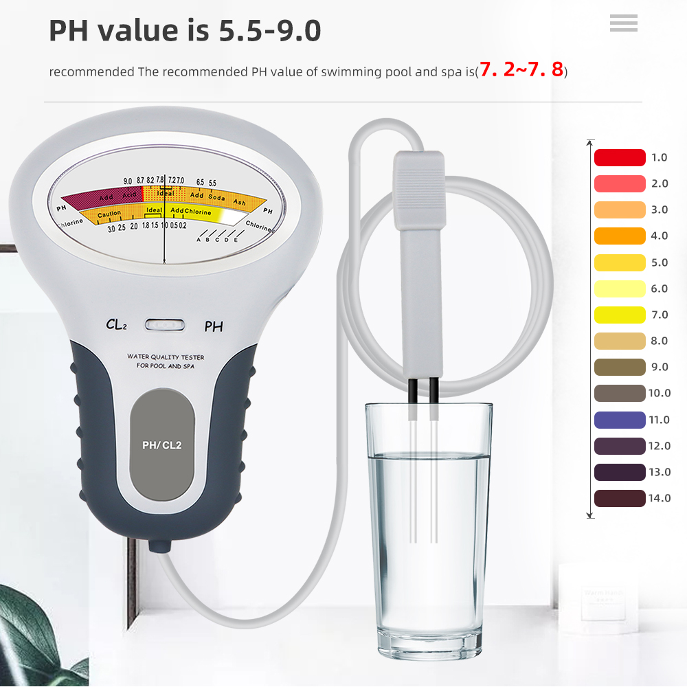 Rilevatore di cloro 2 in 1 Mis - Marine Aquarium Water Analyzer recensione e prezzo