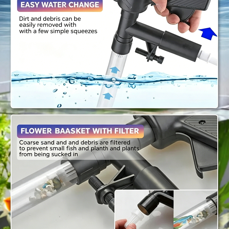 Pompa per Cambio Acqua Acquari - Aquarium Marine Sand recensione e prezzo