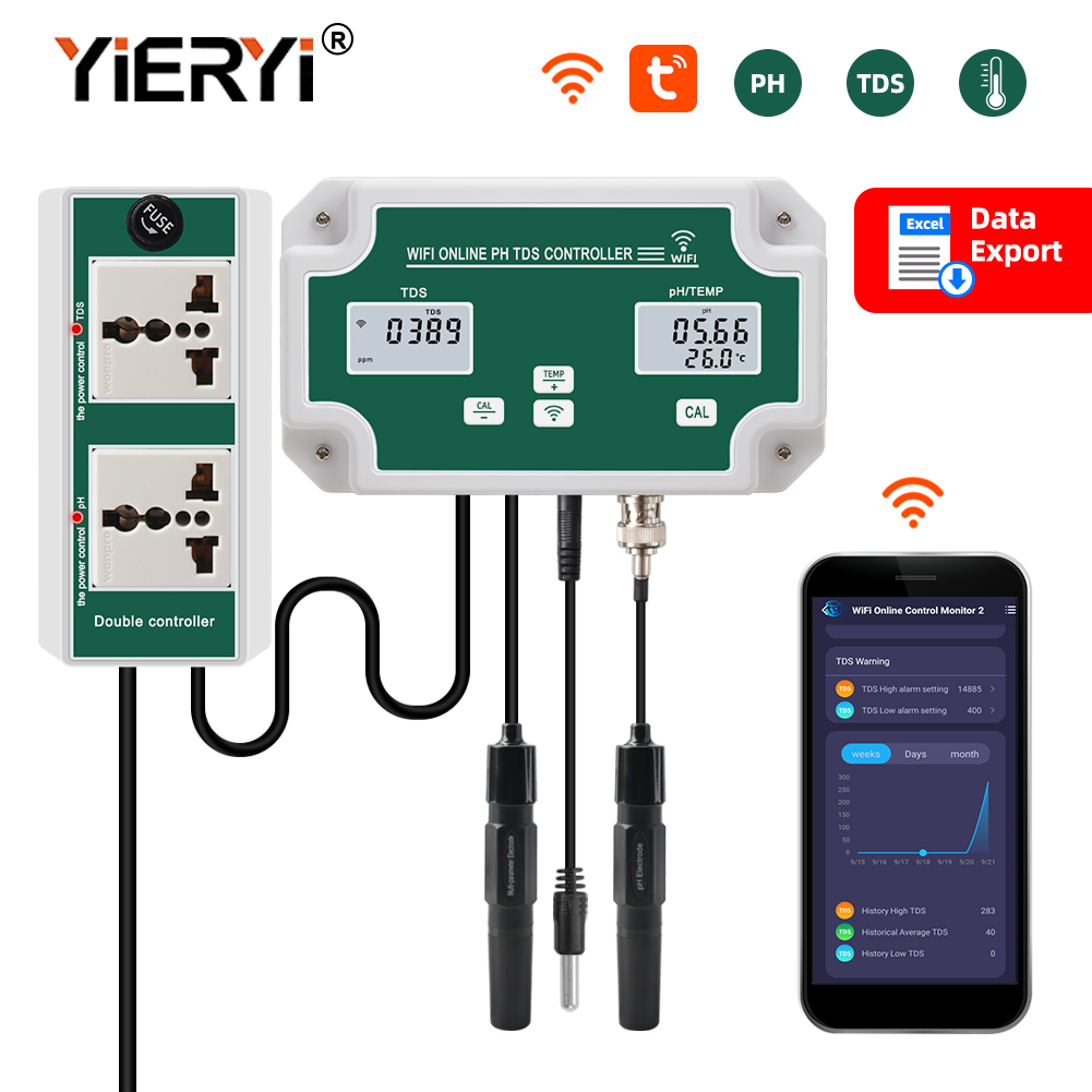 Yieryi New WIFI Smart Aquarium - Marine Aquarium Water Analyzer recensione e prezzo