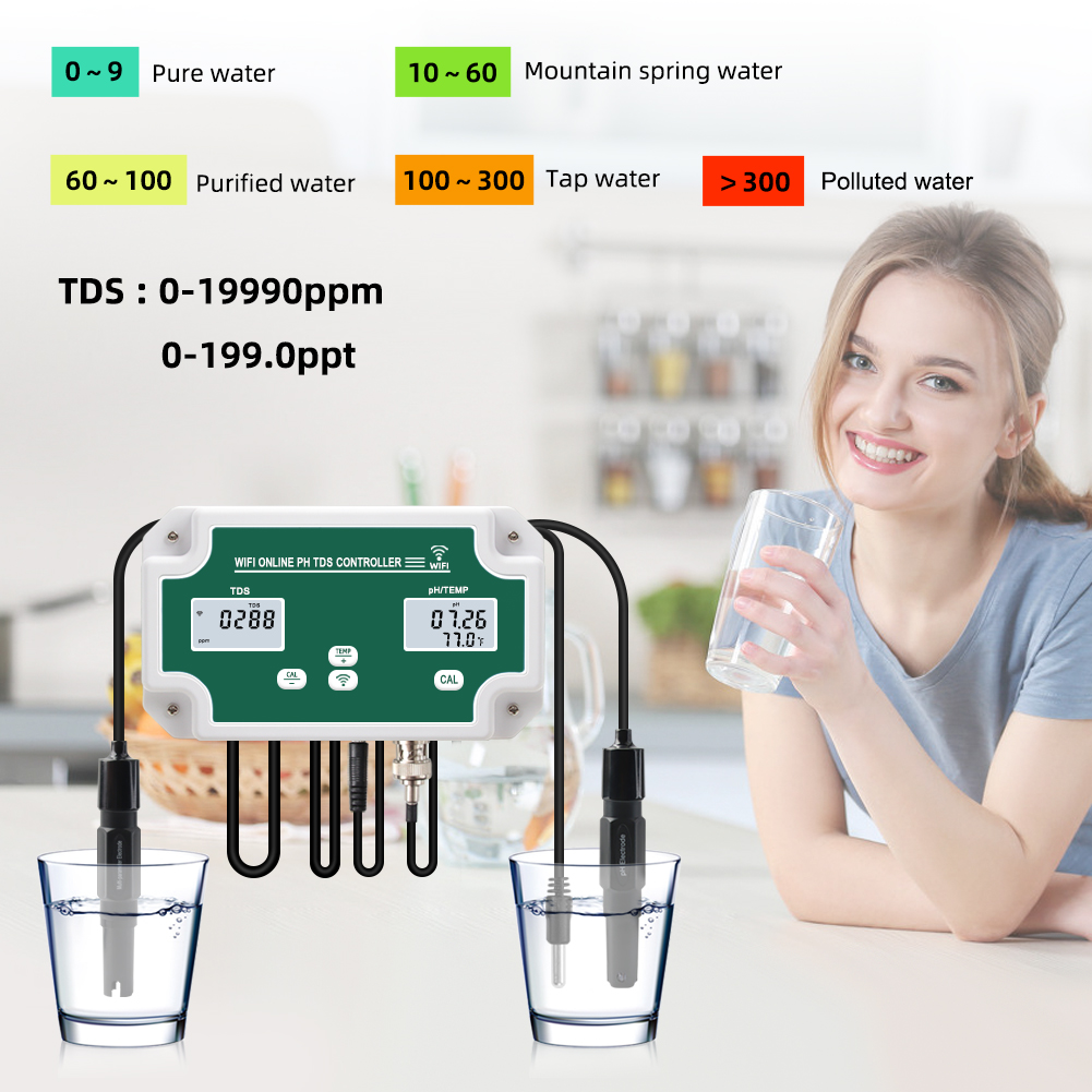 Yieryi New WIFI Smart Aquarium - Marine Aquarium Water Analyzer recensione e prezzo