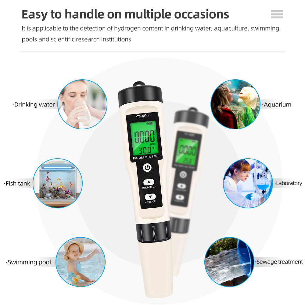 4/3/2 in 1 PH ORP H2 Misurator - Marine Aquarium Water Analyzer recensione e prezzo
