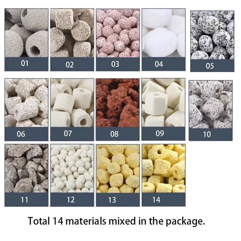 250g 500g 1000g 14 Tipi Acquar - Marine Aquarium Filter Media recensione e prezzo